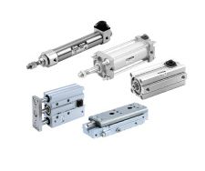 กระบอกลม Cylinder with An End Lock SMC